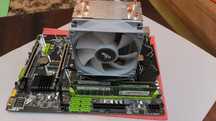 Набор 2011 3 QIYIDA x99 E5-A99  / Xeon e5 2667 v4 8 ядер / 16гб ОЗУ