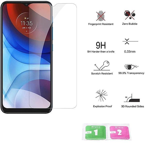 Szkło Ochronne Płaskie do Motorola Moto E7 Power / E7i Power