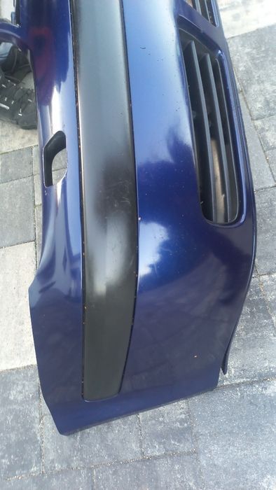 Vw golf 4 iv zderzak przód przedni granatowy lb5n spryski spryskiwacze