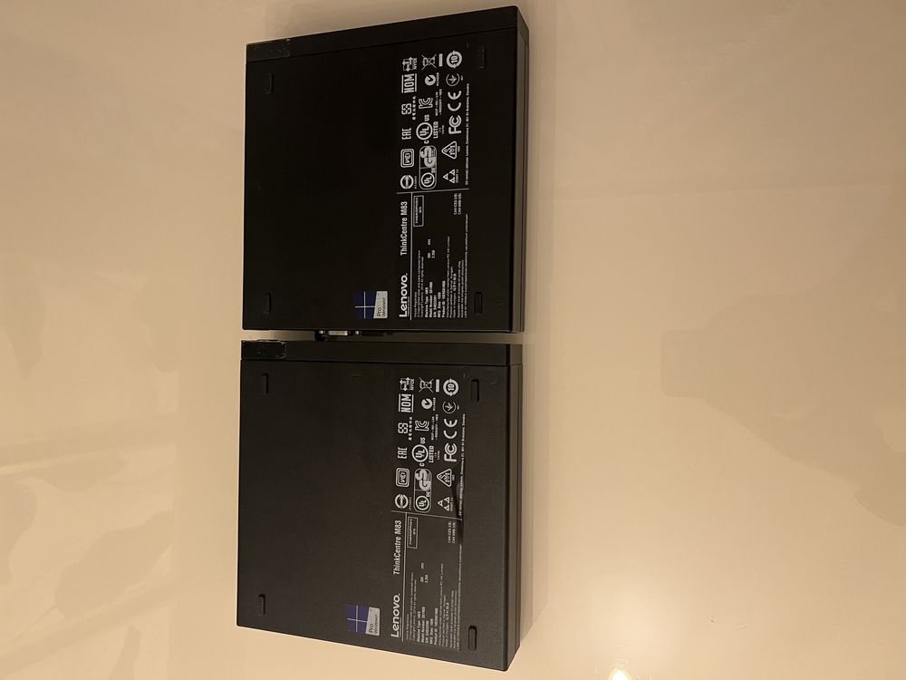 2xLenovo thinkcentre M83