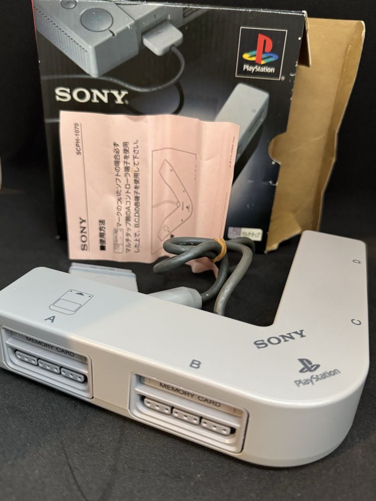 Playstation 1 multitap psx multi tap box unikat ps1