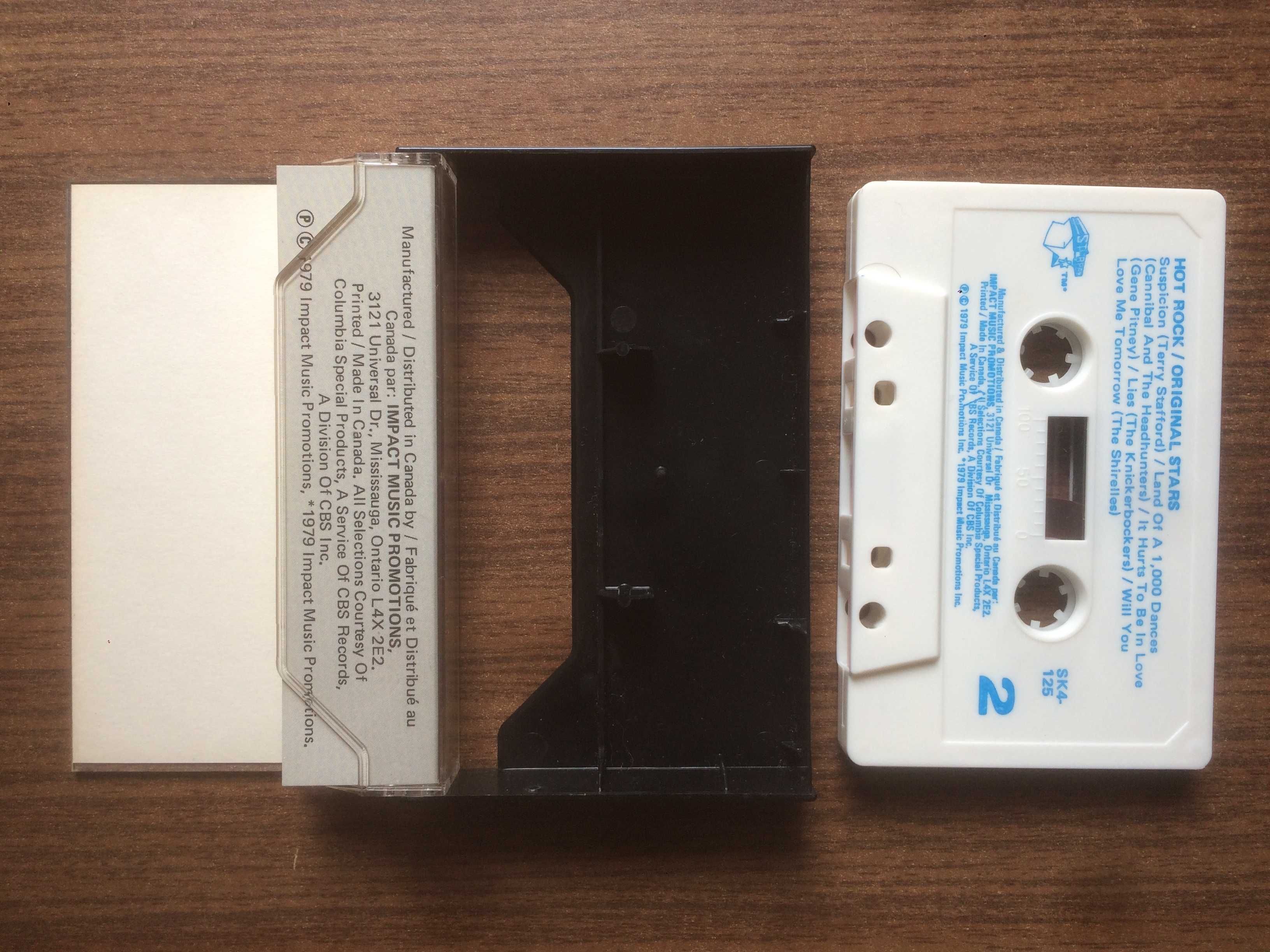 Музыкальный сборник на кассете оригинал "Various ‎– Hot Rock" (1979)