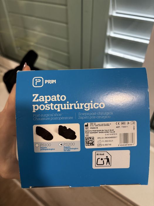 PRISM Sapato pós-cirurgico