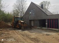 Usługi koparko-ładowarka, minikoparką, przyłącza wody gazu kanalizacji