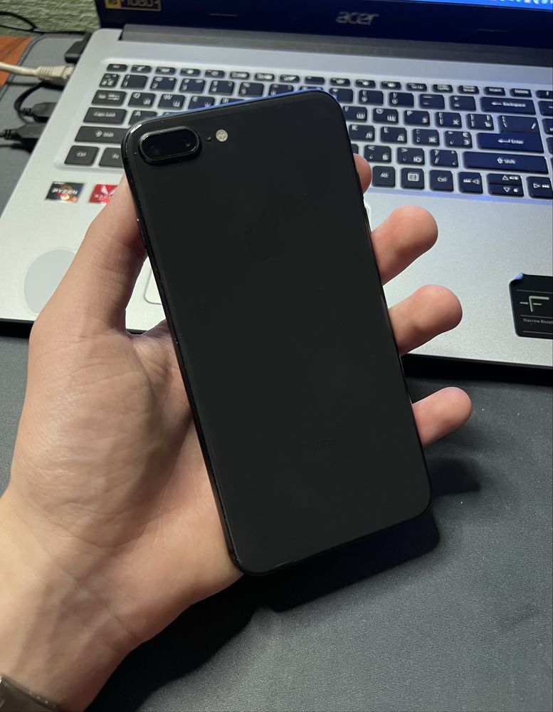 iPhone 8 plus 64gb black 8 плсю+ neverlock
