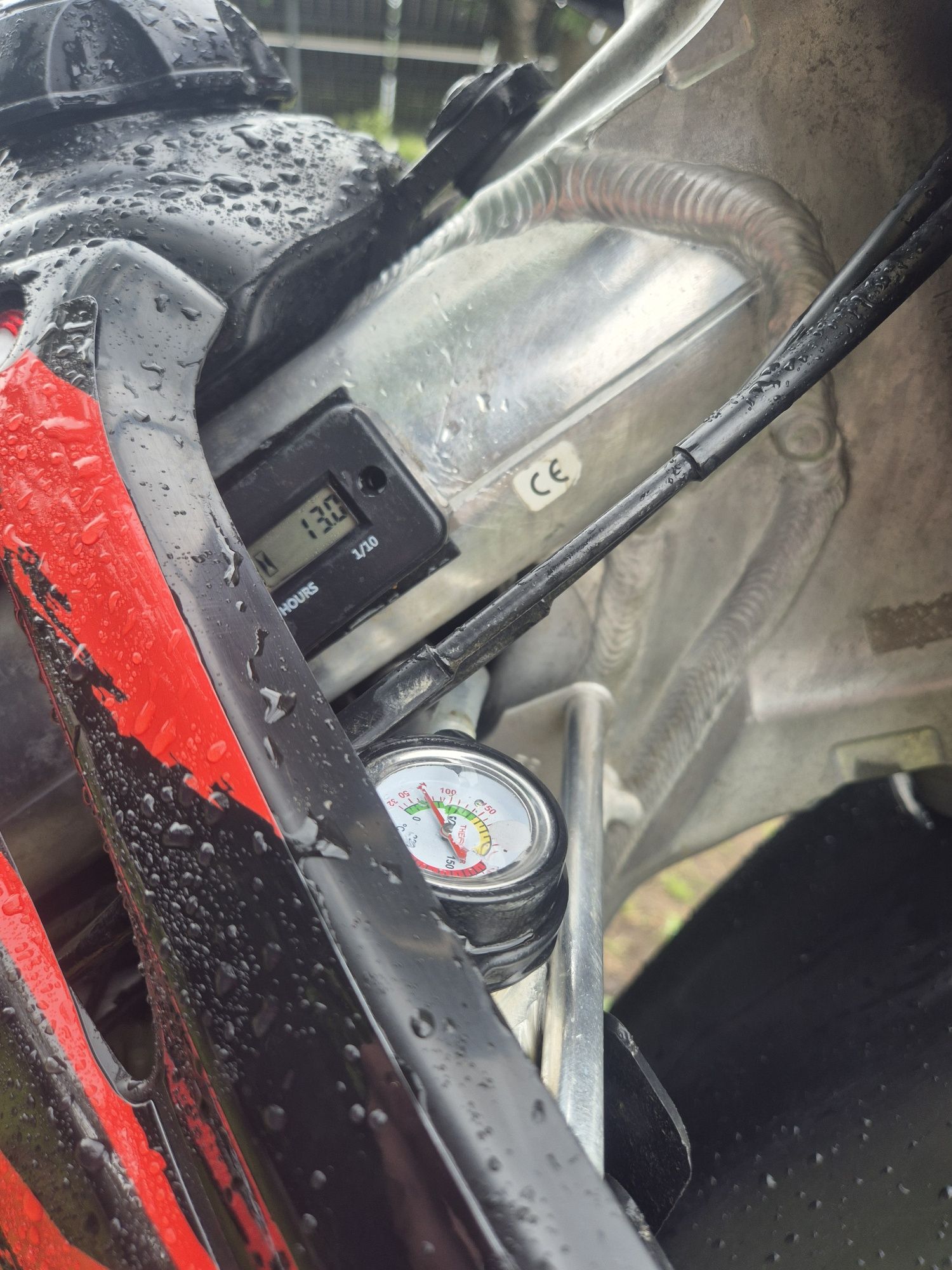 Honda crf 250r świeżo  po remoncie