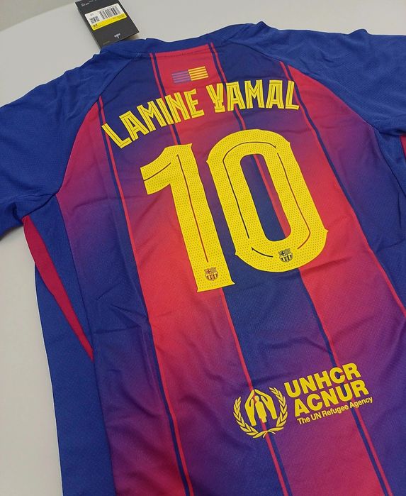 Equipamento criança Barcelona Lamine Yamal