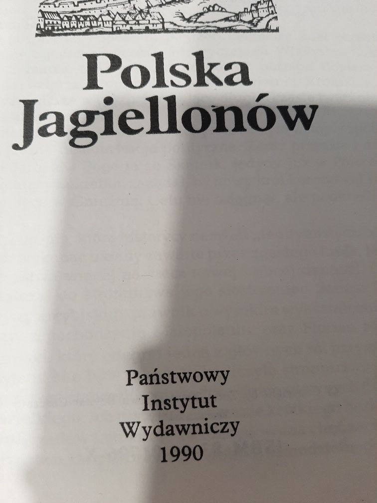 Paweł Jasienica Polska Piastow/ Polska Jagiellonów
