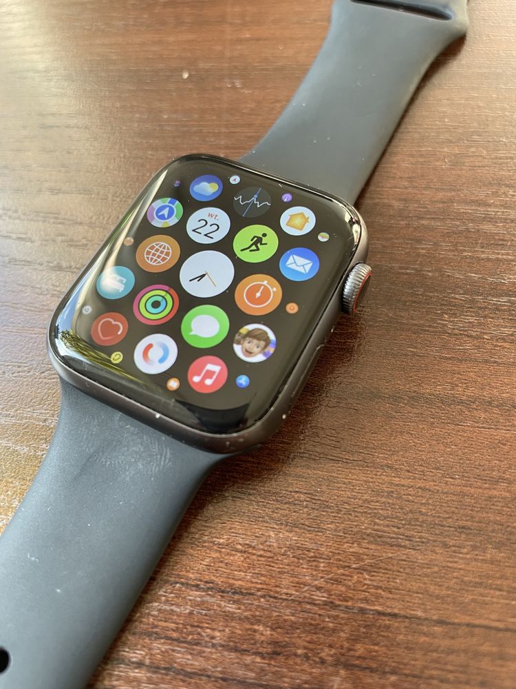 Apple Watch 6 44 mm GSM + LTE, dowód zakupu, komplet + dodatki