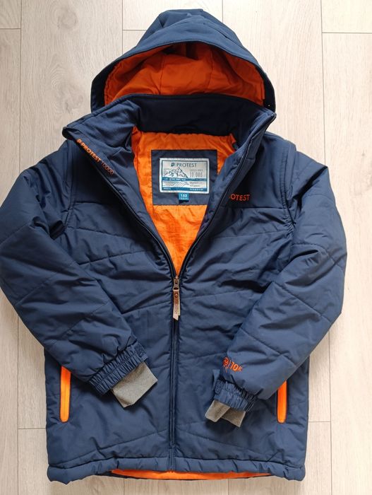 Kurtka zimowa narciarska 152 zimowa profesjonalna na narty