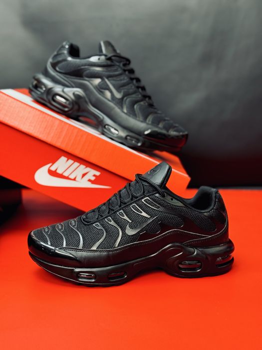 Кросівки Nike Air Max Plus TN Black / Кроссовки Найк Тн Плюс черные