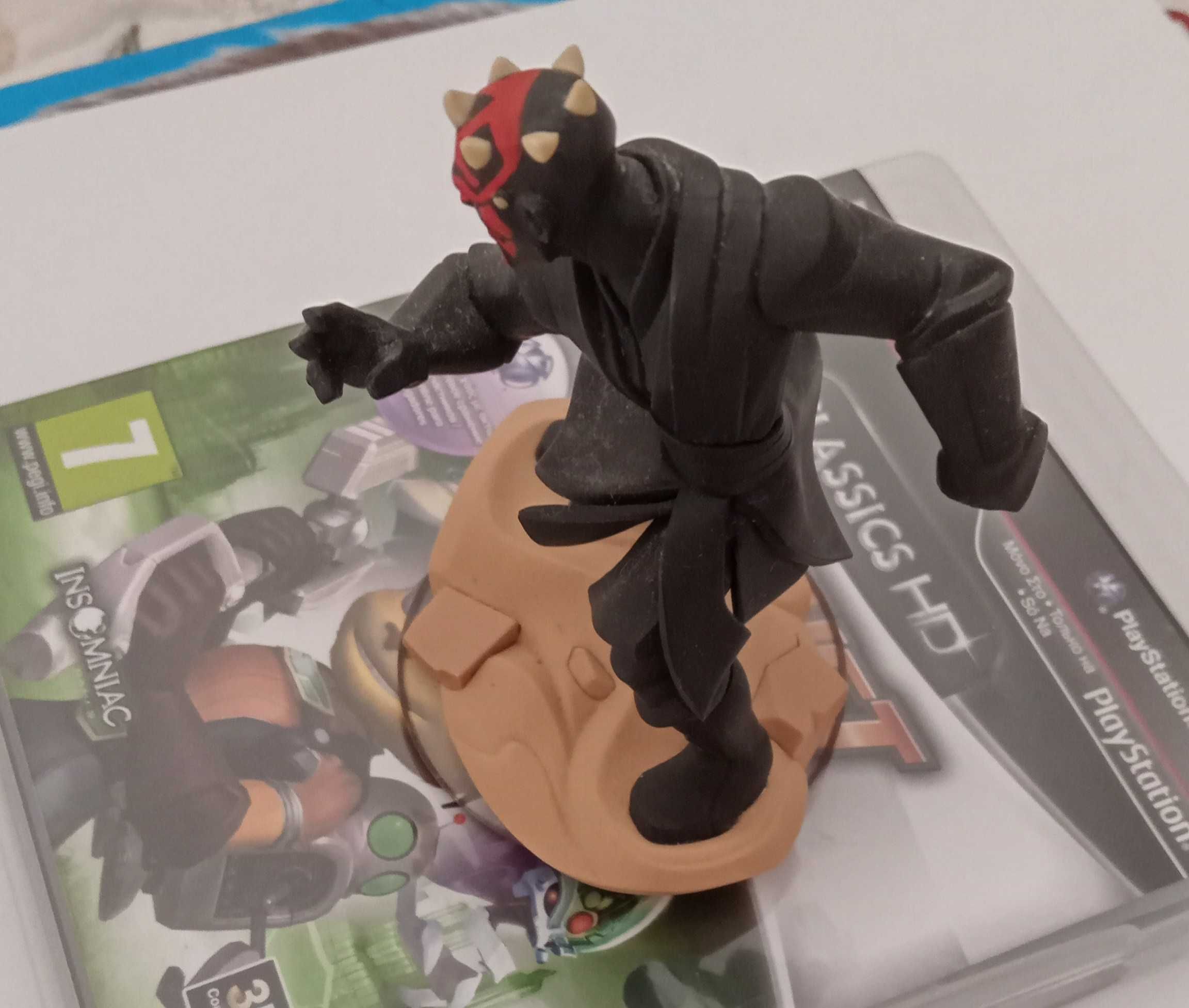 Disney infinity 3.0 consolas figura Darth Maul Acidentada (sem espada)