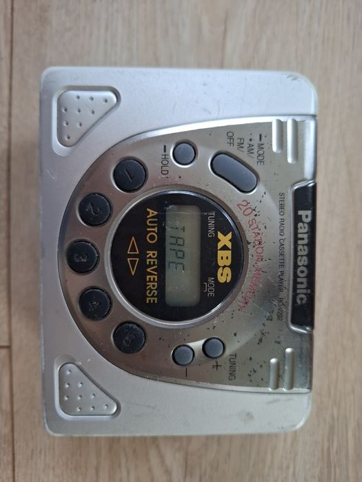 Walkman Panasonic RQ-V202, odtwarzacz kaset magnetofonowych z radiem