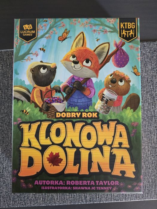 Klonowa dolina gra planszowa rodzinna dla dzieci 8+