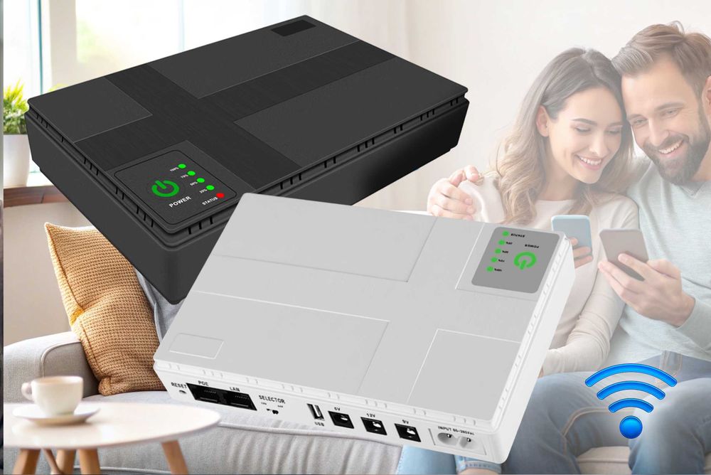 ДБЖ DC1018P 18W, 10400 mAh, 5V/9V/12V для роутера та іншої техніки