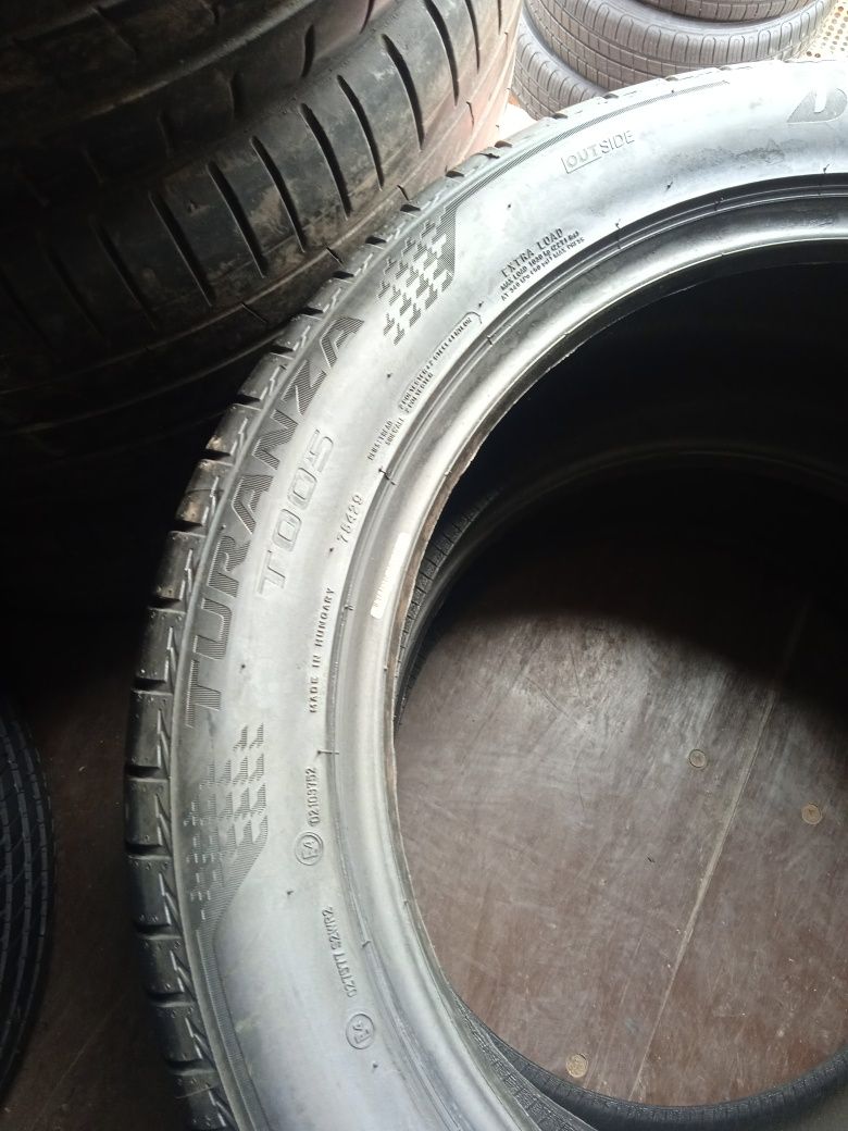 Opony Letnie 255/50R20 Bridgestone Turanza T005 Nowe Para