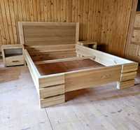 Łóżko drewniane 140x200 Jesion