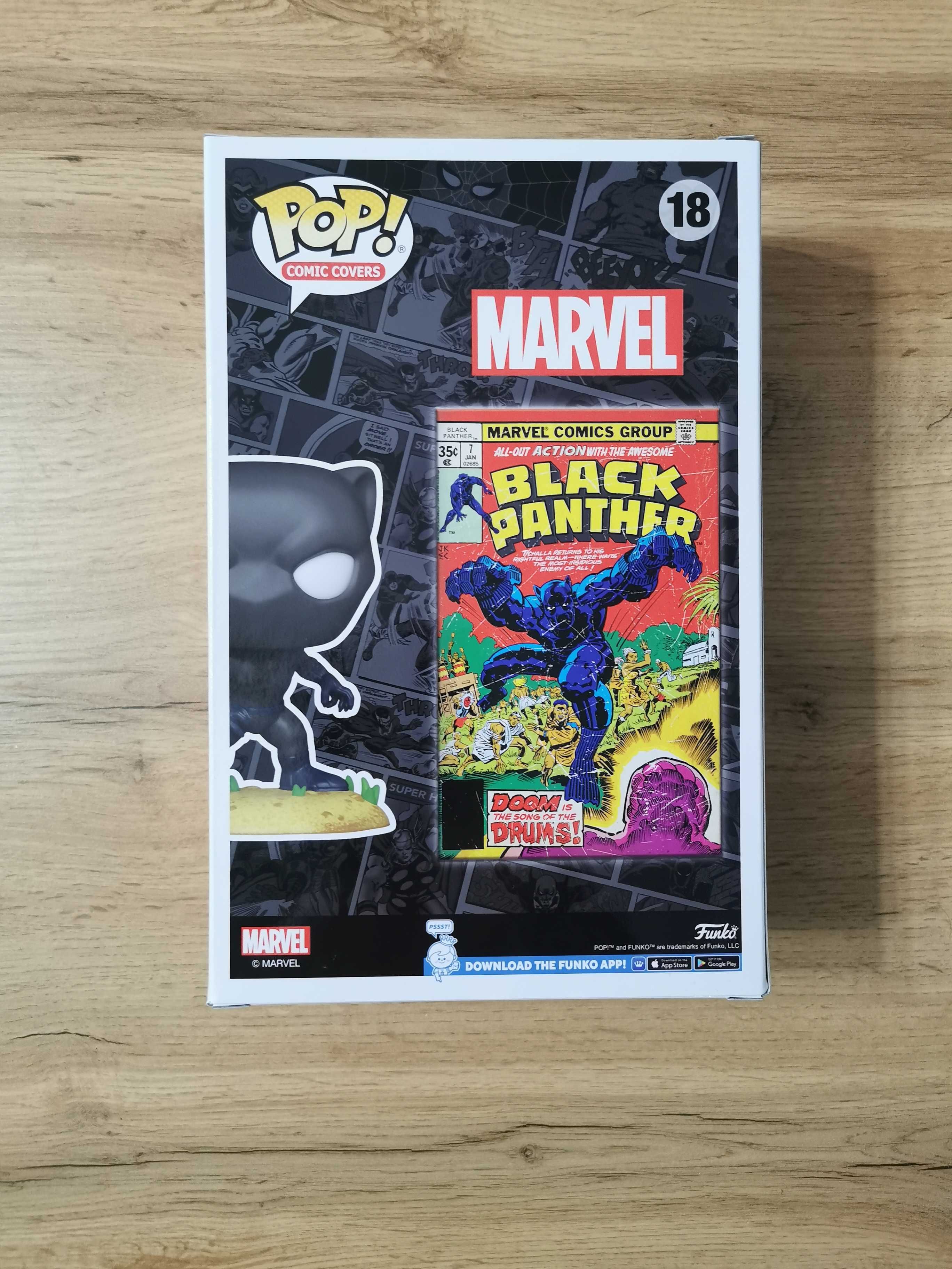 Black Panther 18 Comic Cover Funko Pop Marvel