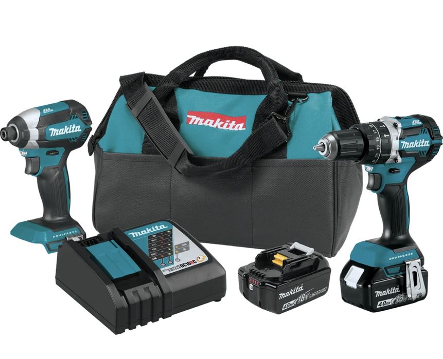 Набір безщіткових шуруповертів Makita XT269M 4.0 Ah 18V LXT