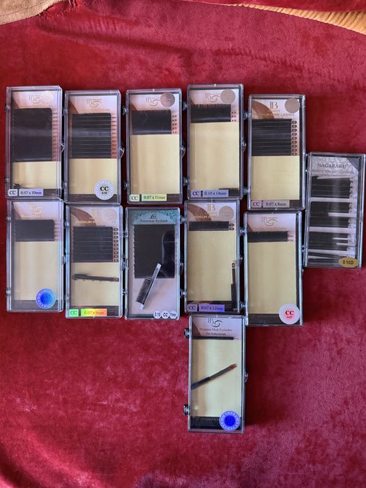 Остатки ресниц для наращивания