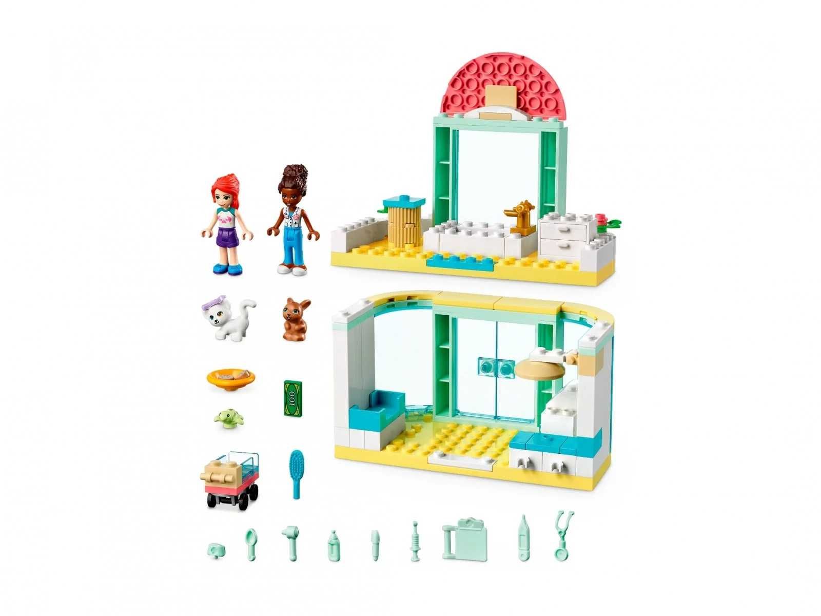 LEGO Friends 41695 Klinika dla zwierzątek * NOWY