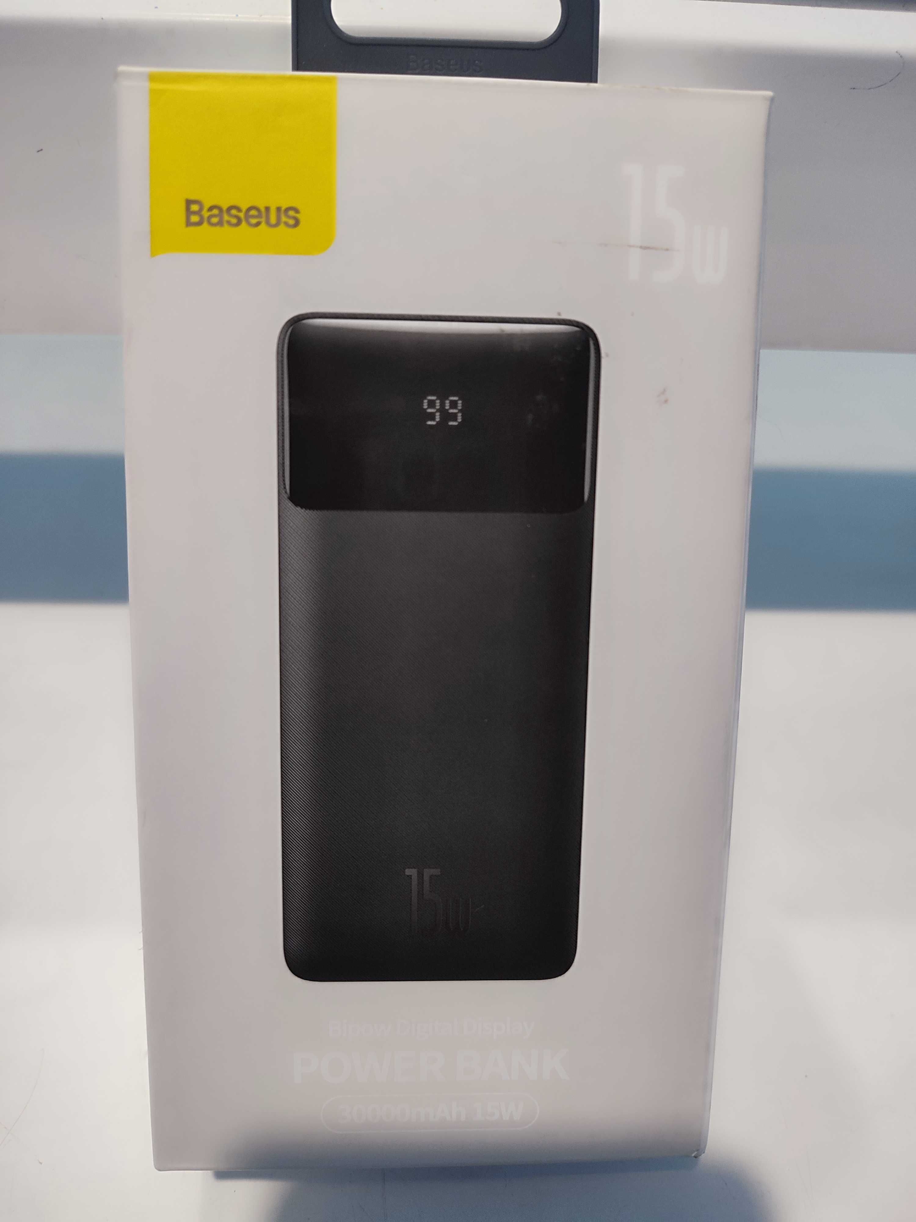 Внешний аккумулятор Baseus Power Bank Display 30000 mAh 15W ​(PPBD30)