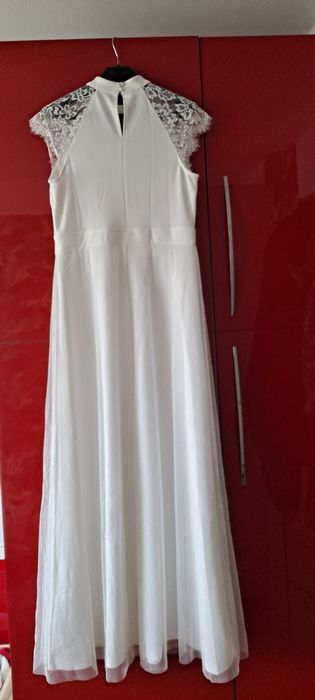 suknia sukienka ślubna wesele ślub przyjęcie święta bal 40 L 42 xl