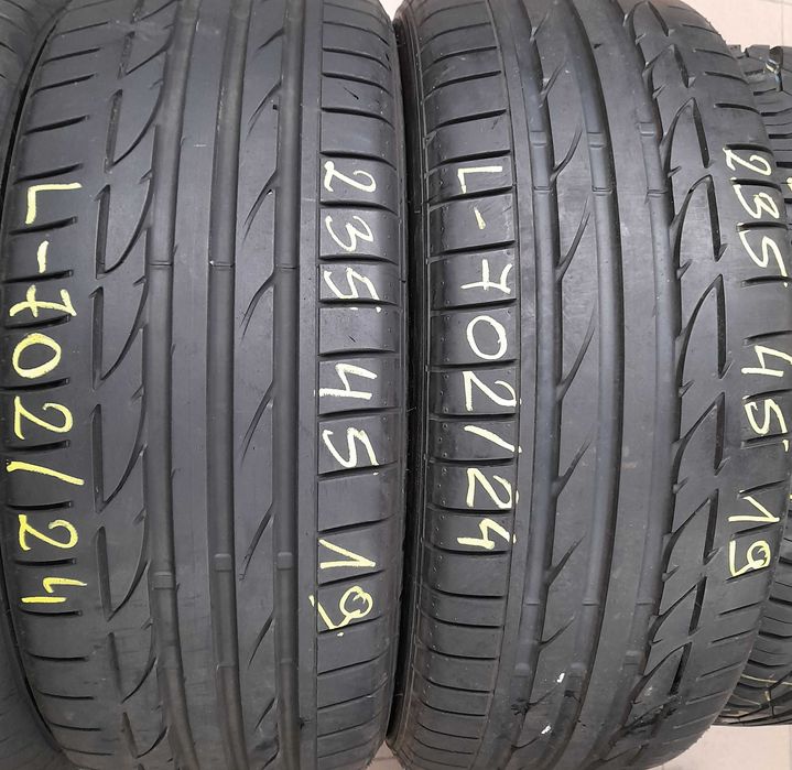 235/45r19 95W (L702/24)007 2szt 7mm S001 Potenza BRIDGESTONE LETNIE