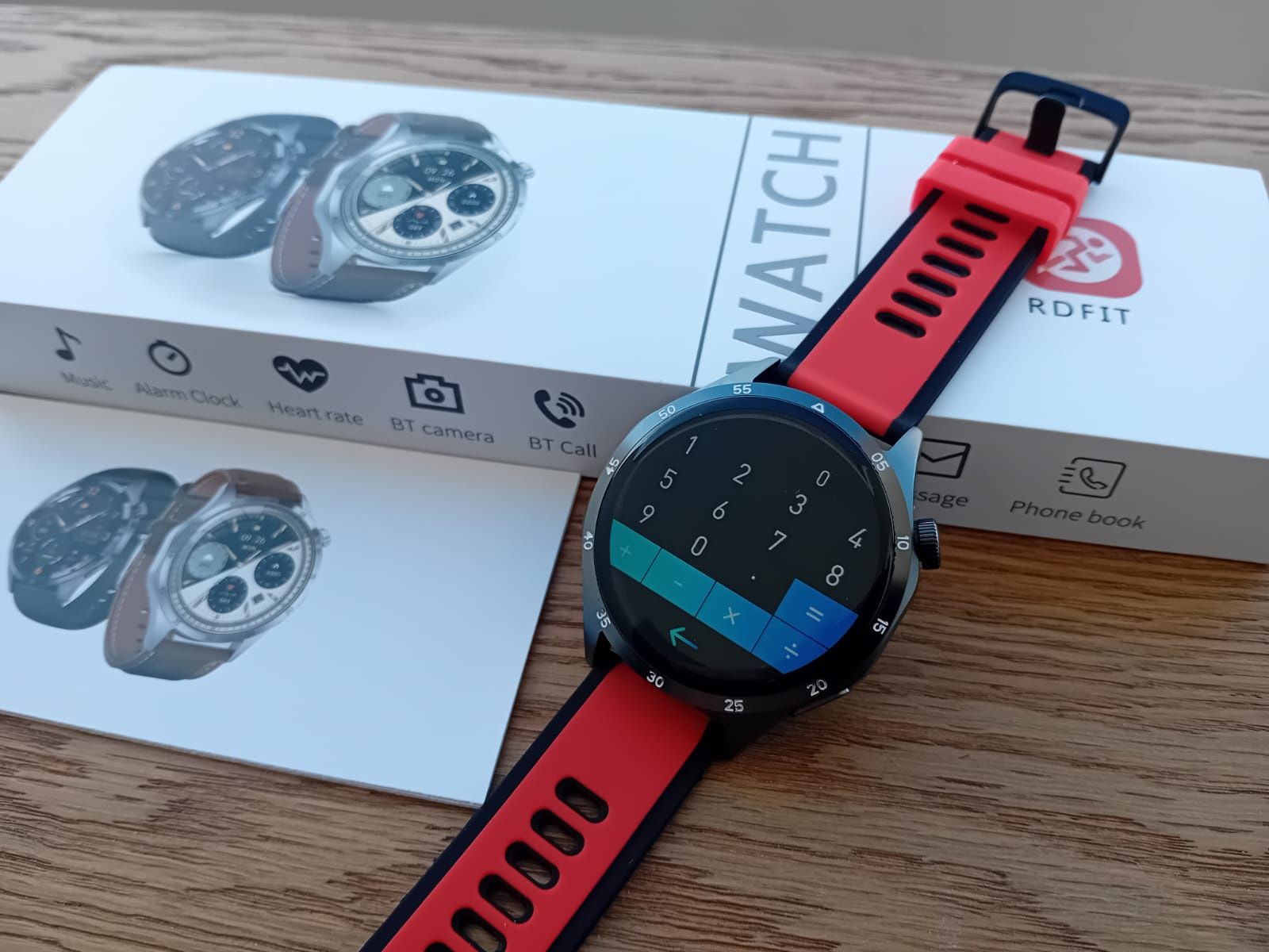 GT4 PRO PLUS Smartwatch 48mm : Vermelho