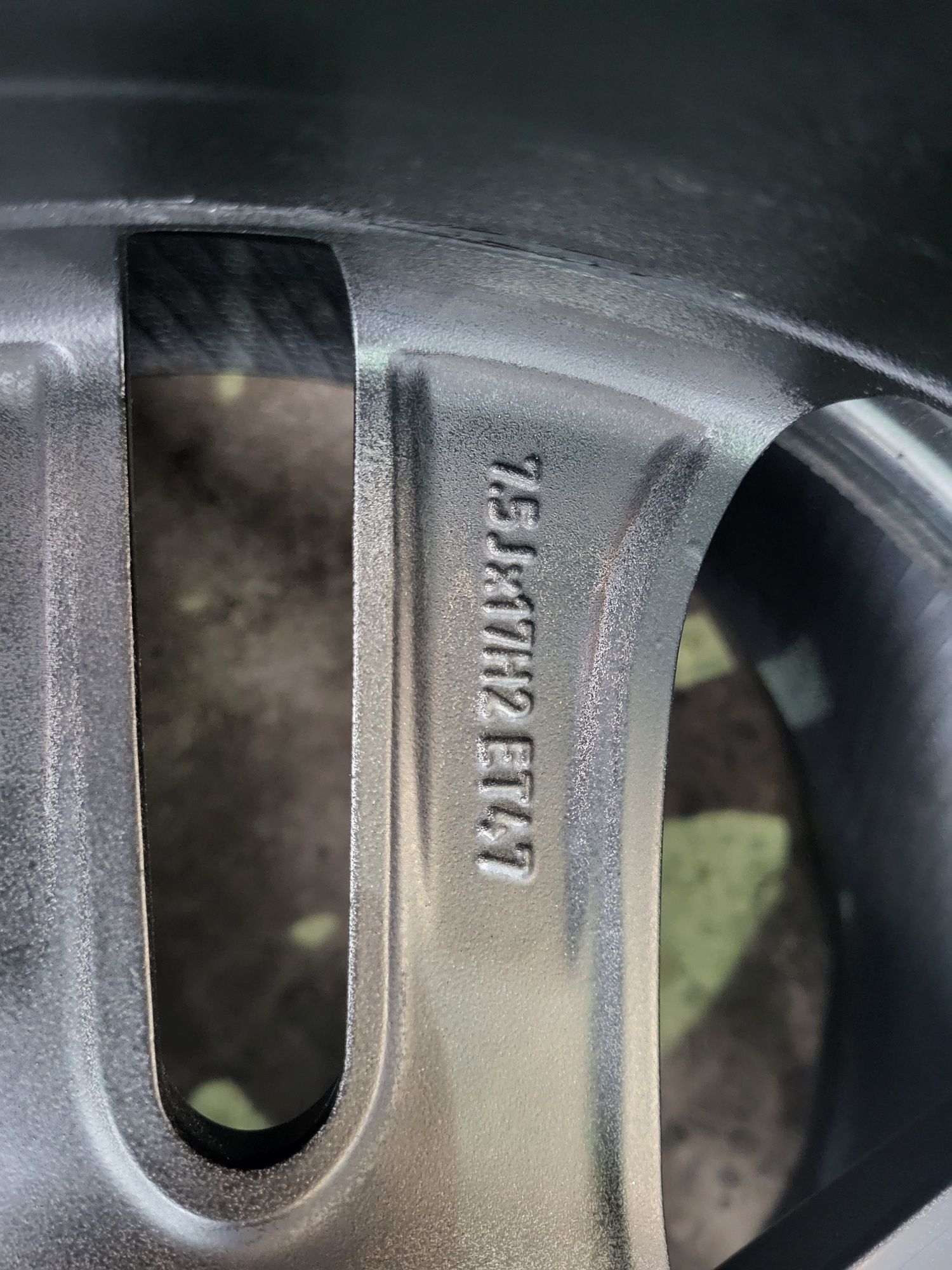 Alufelgi 5x112 17cali Mercedes Czarny Mat