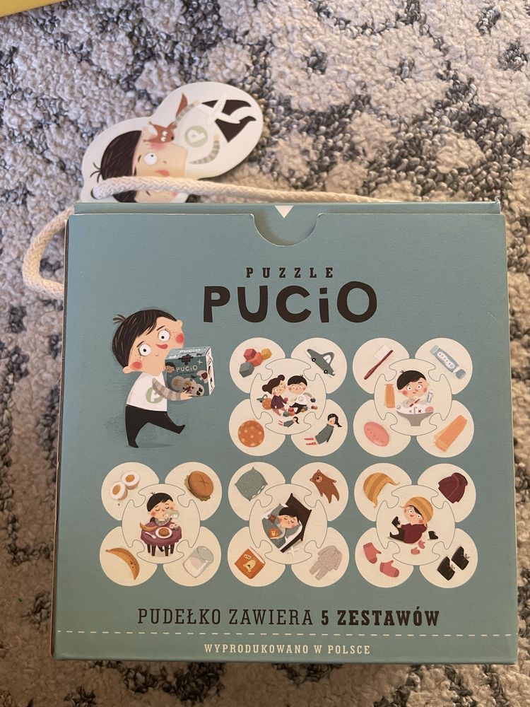 Pucio Co tu pasuje? Gra/ puzzle