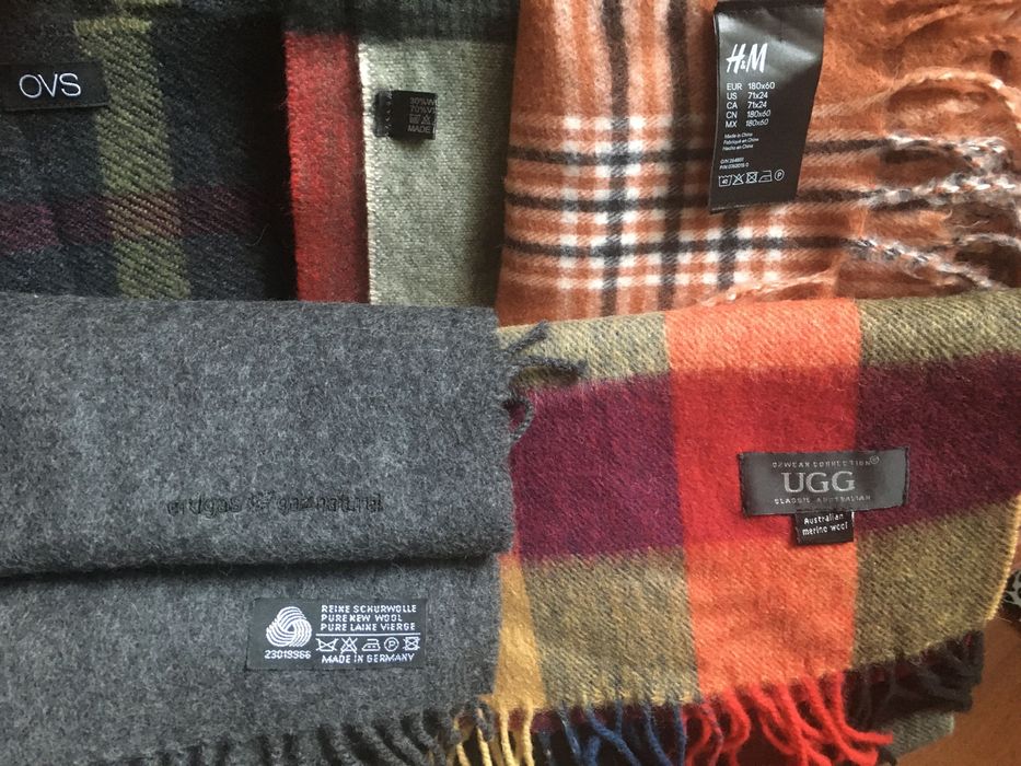 Шарф. Палантин. Вовна