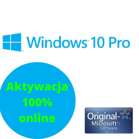 Microsoft Windows 10 PROFESSIONAL/ Home Klucz 100% ONLINE