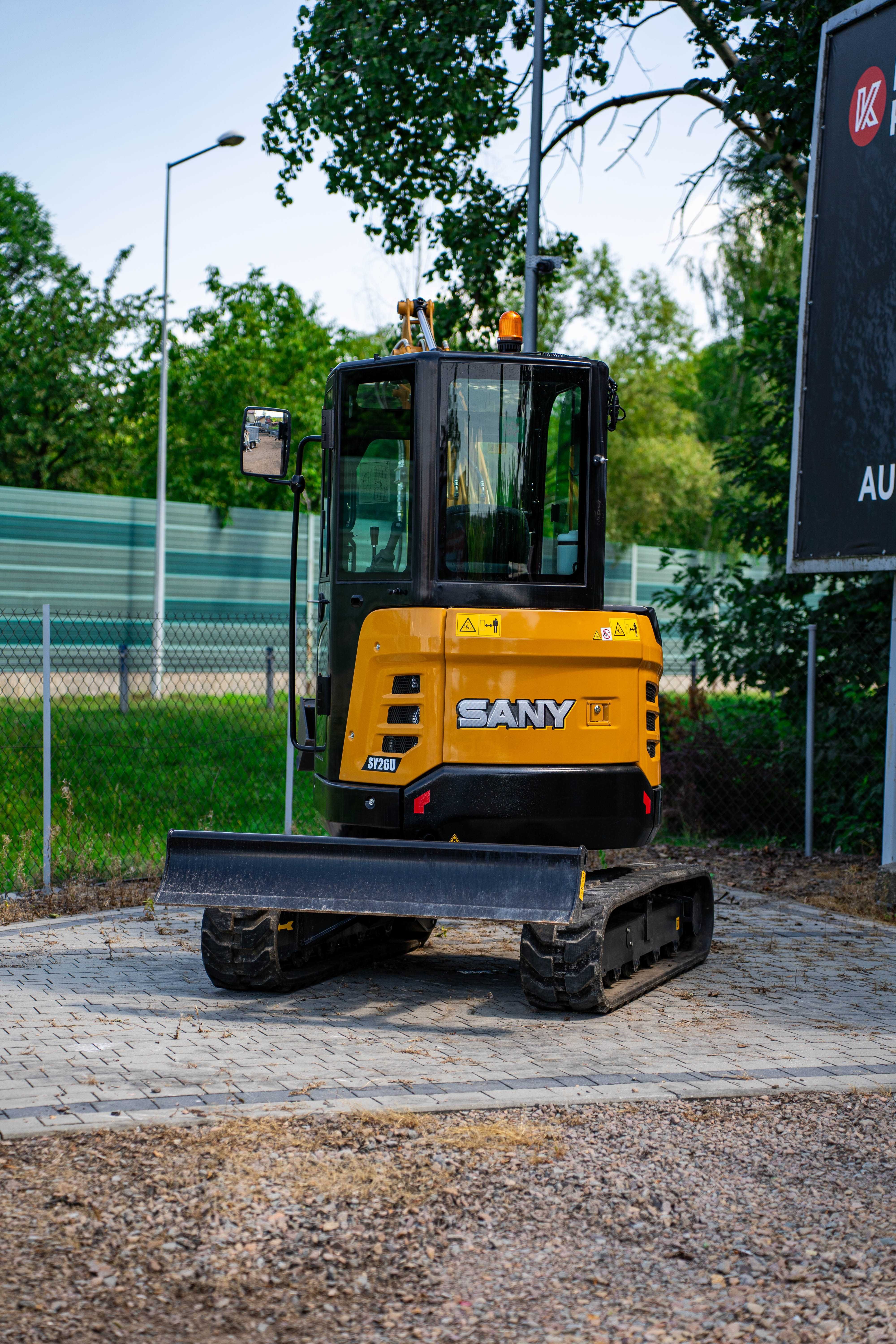 Koparka Minikoparka gąsienicowa Sany SY26U 2024r 450 MTH IGŁA