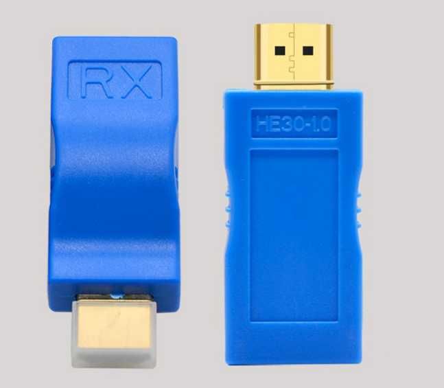 Подовжувач HDMI по витій парі  RJ45 перехідник по UTP  до 30 метрів