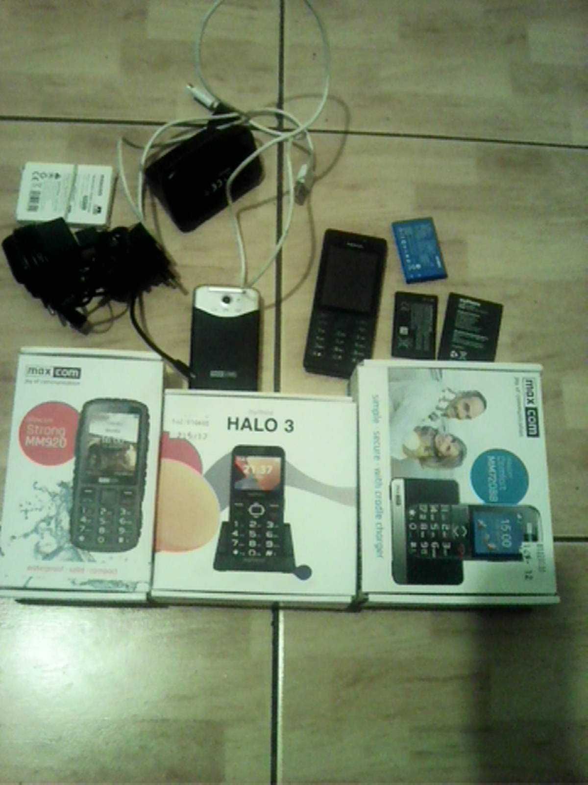 telefony 4 sztuk sprawne   my phone halo 3  prawie nowy max com