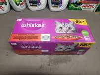 Whiskas saszetki 60 szt mix karma mokra z Niemiec