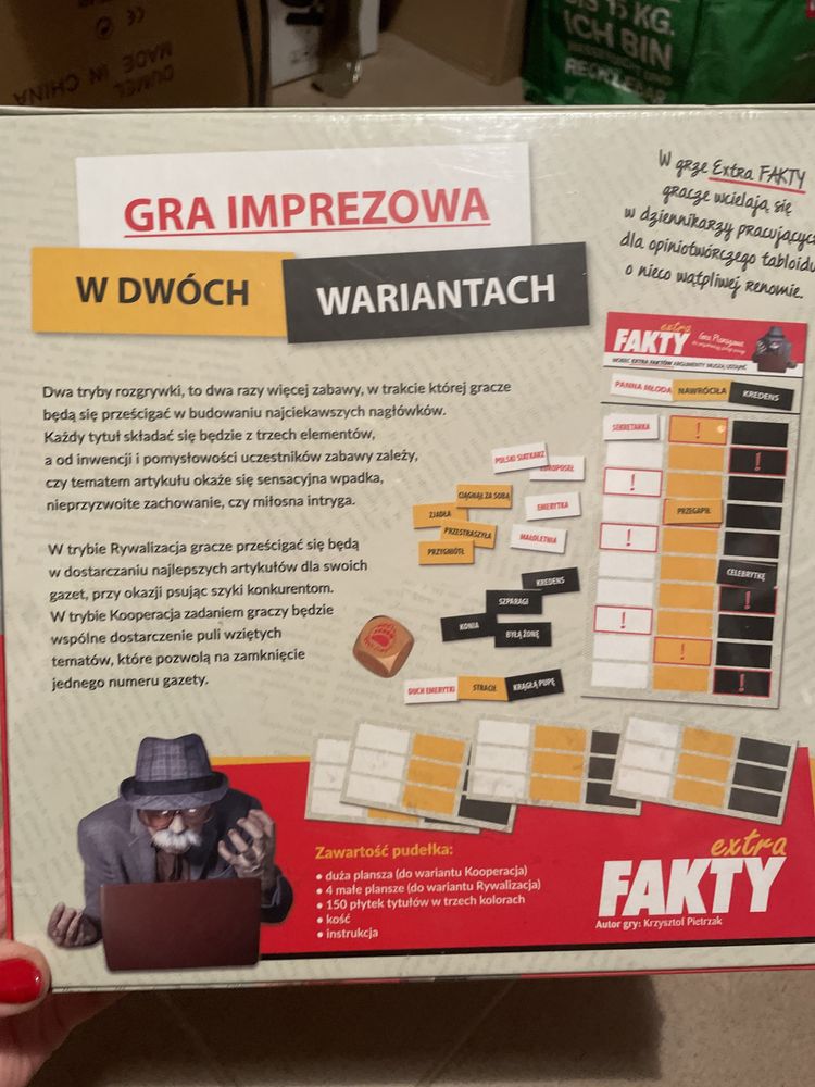 Fakty gra planszowa