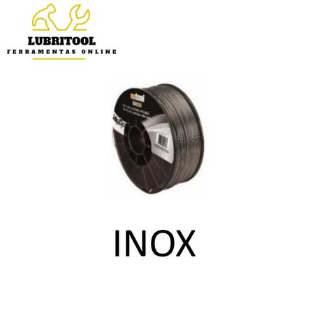 NUTOOL Bobine Fio Fluxado de Inox 0.8mm 450g RSN0027 | NOVOS