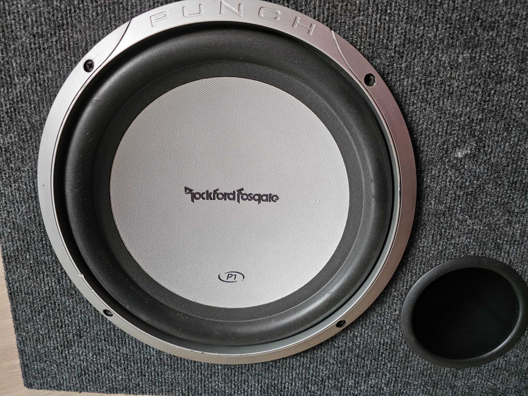 Subwoofer Rockford Fosgate P112S4 30cm Bass Reflex skrzynia tuba