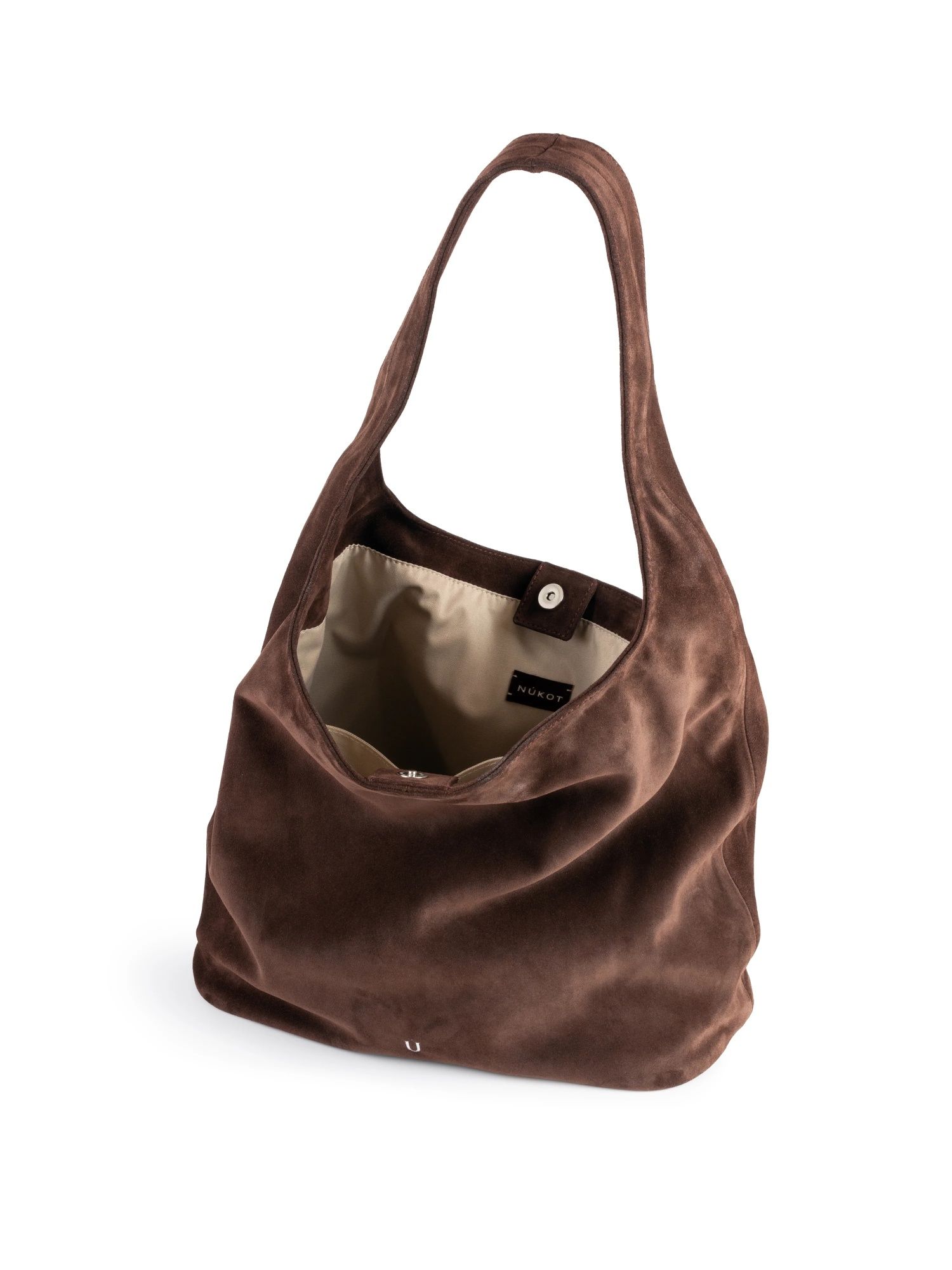 Сумка Nukot - Hobo Bag Suede Choco
