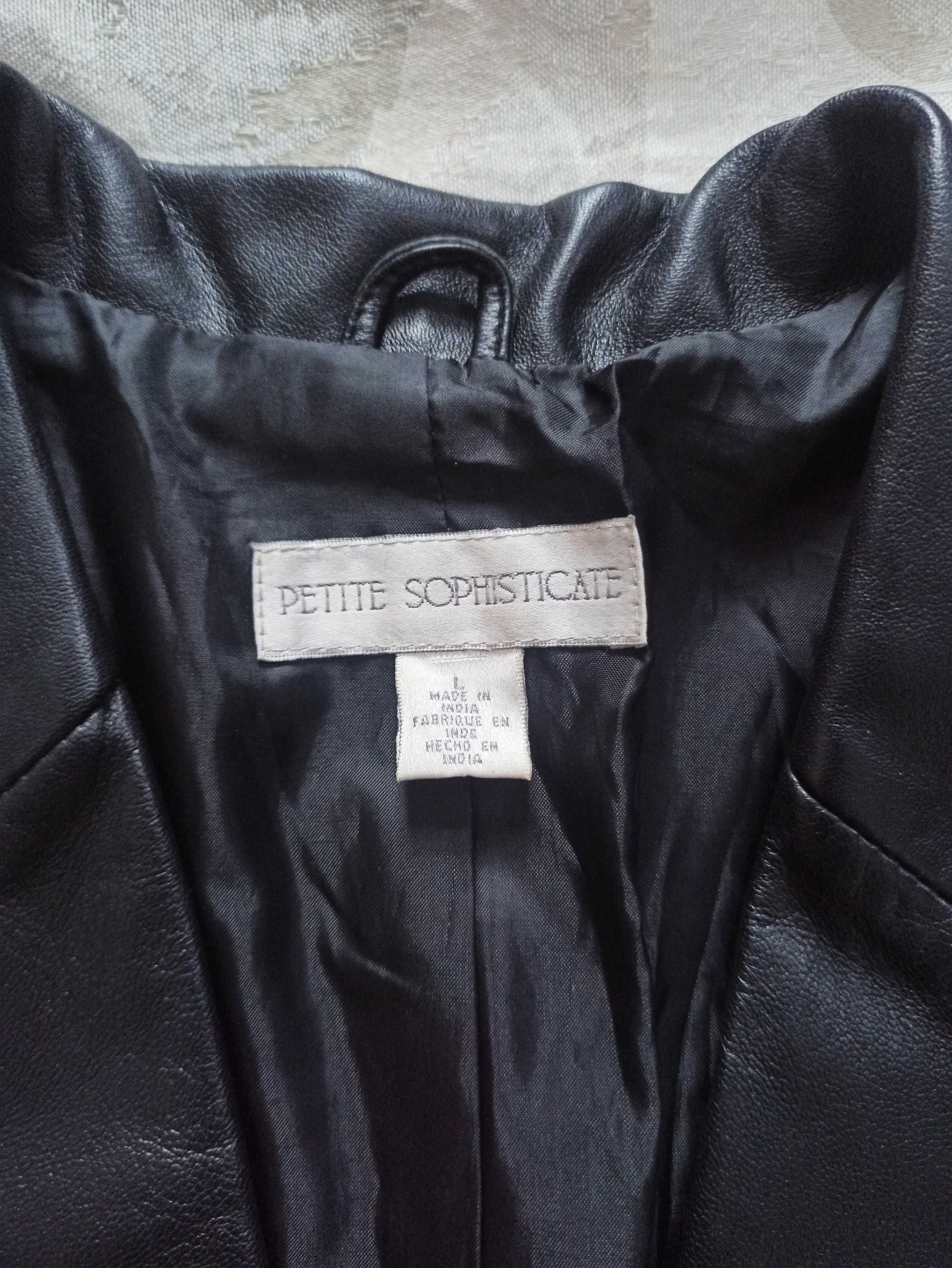 Жіноча шкіряна куртка Petite Sophisticate