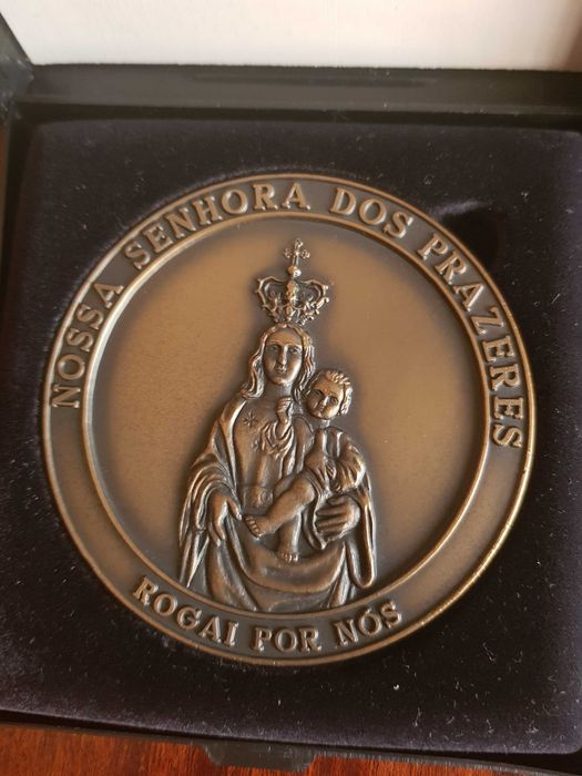 Lote de 4 Medalhas para colecionadores.