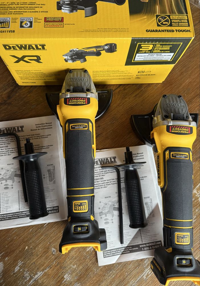 Болгарка DeWalt DCG411VSB Оригінал с США !!!