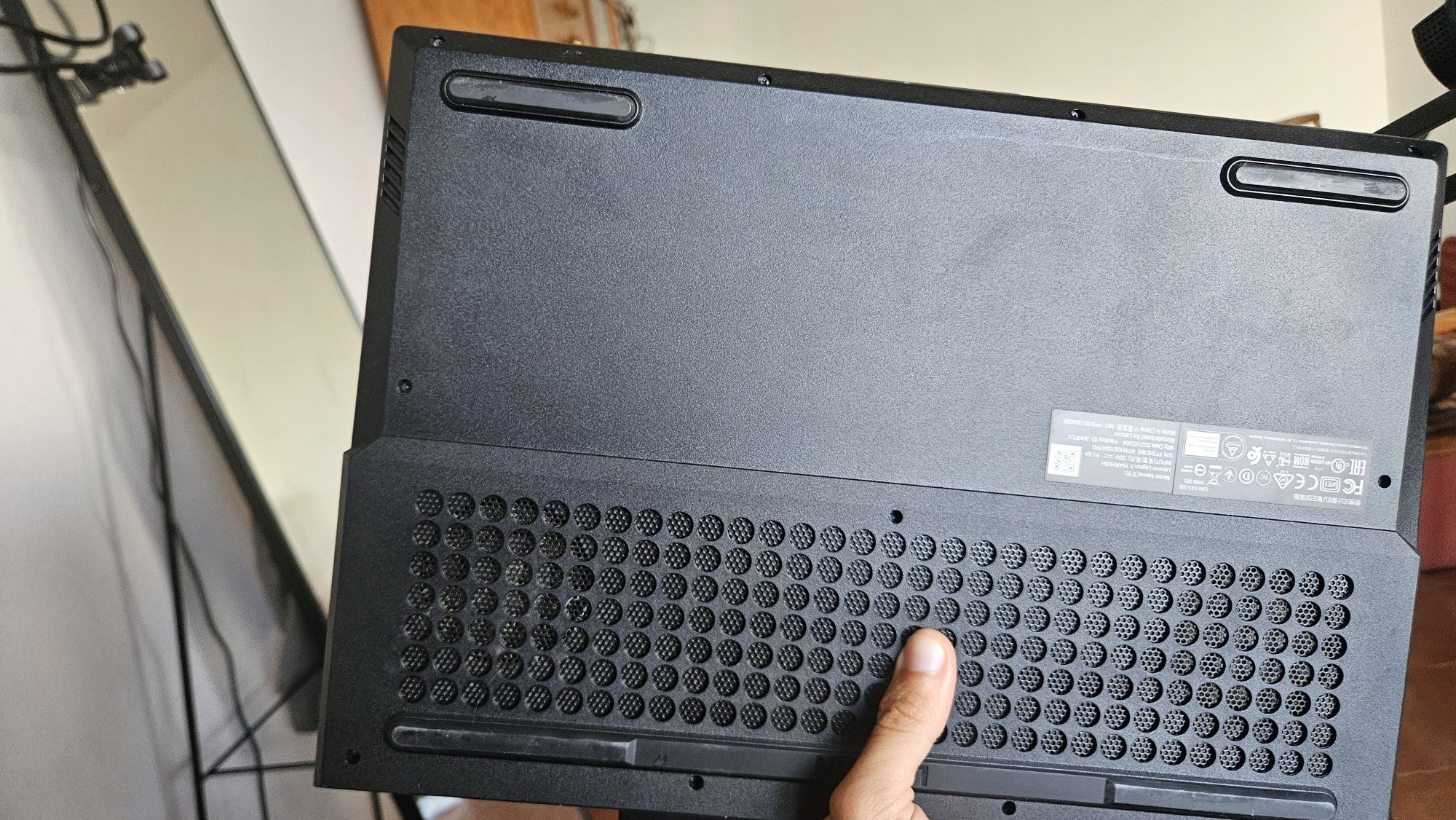 Laptop lenovo legion 5 rtx 2060 ryzen 4600m