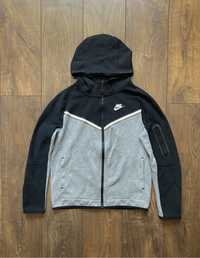 Оригінальна Кофта Nike Tech Fleece NSW «Black & Gray» Zip Hoodie
