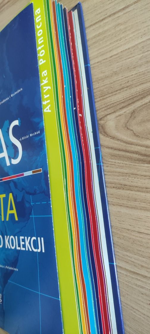 Atlas świata kolekcja Editions Atlas