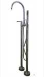 Bateria wannowa wolnostojaca Veloni GL04, kran