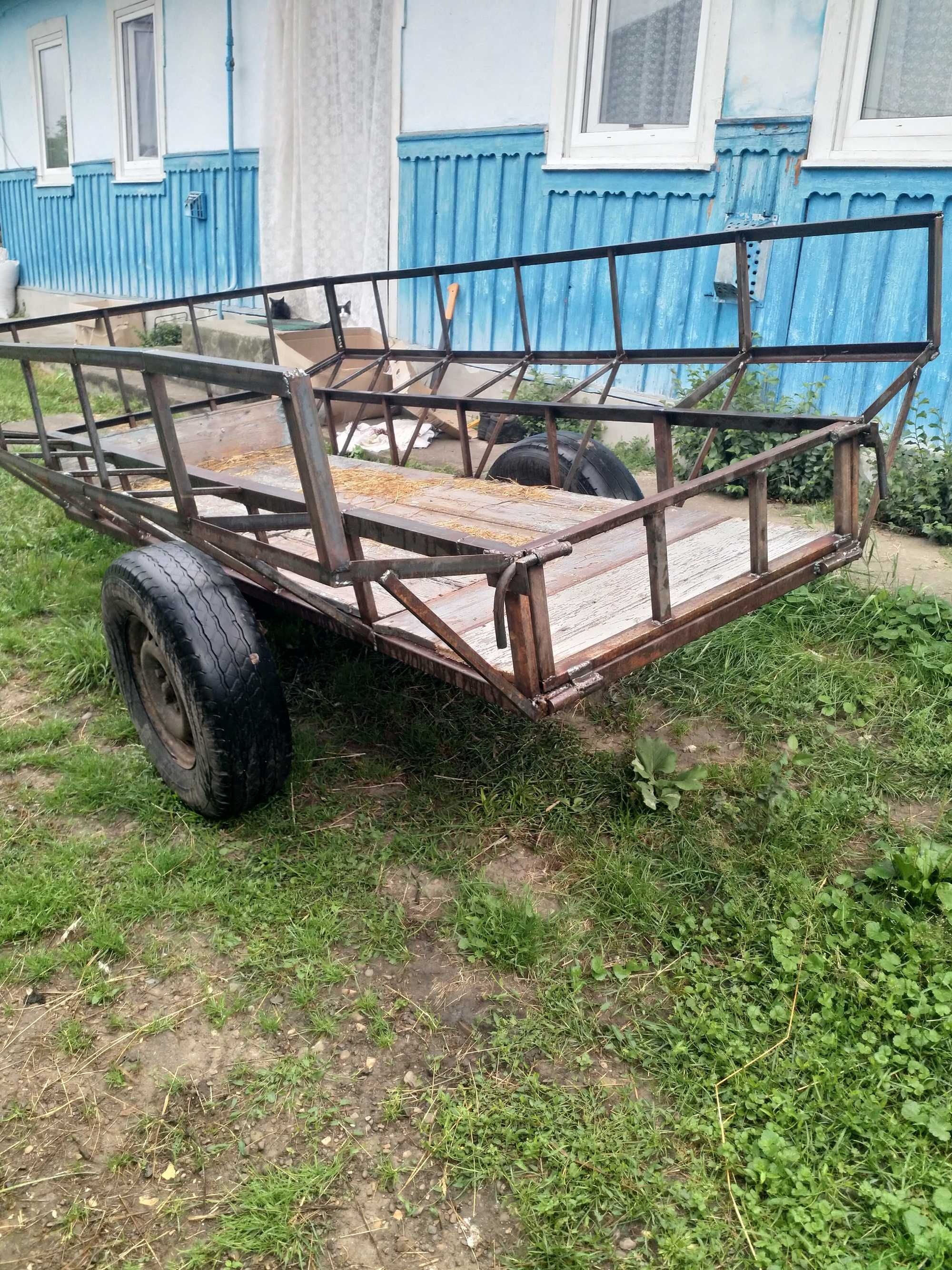 Трактор саморобний переломка повнопривідний