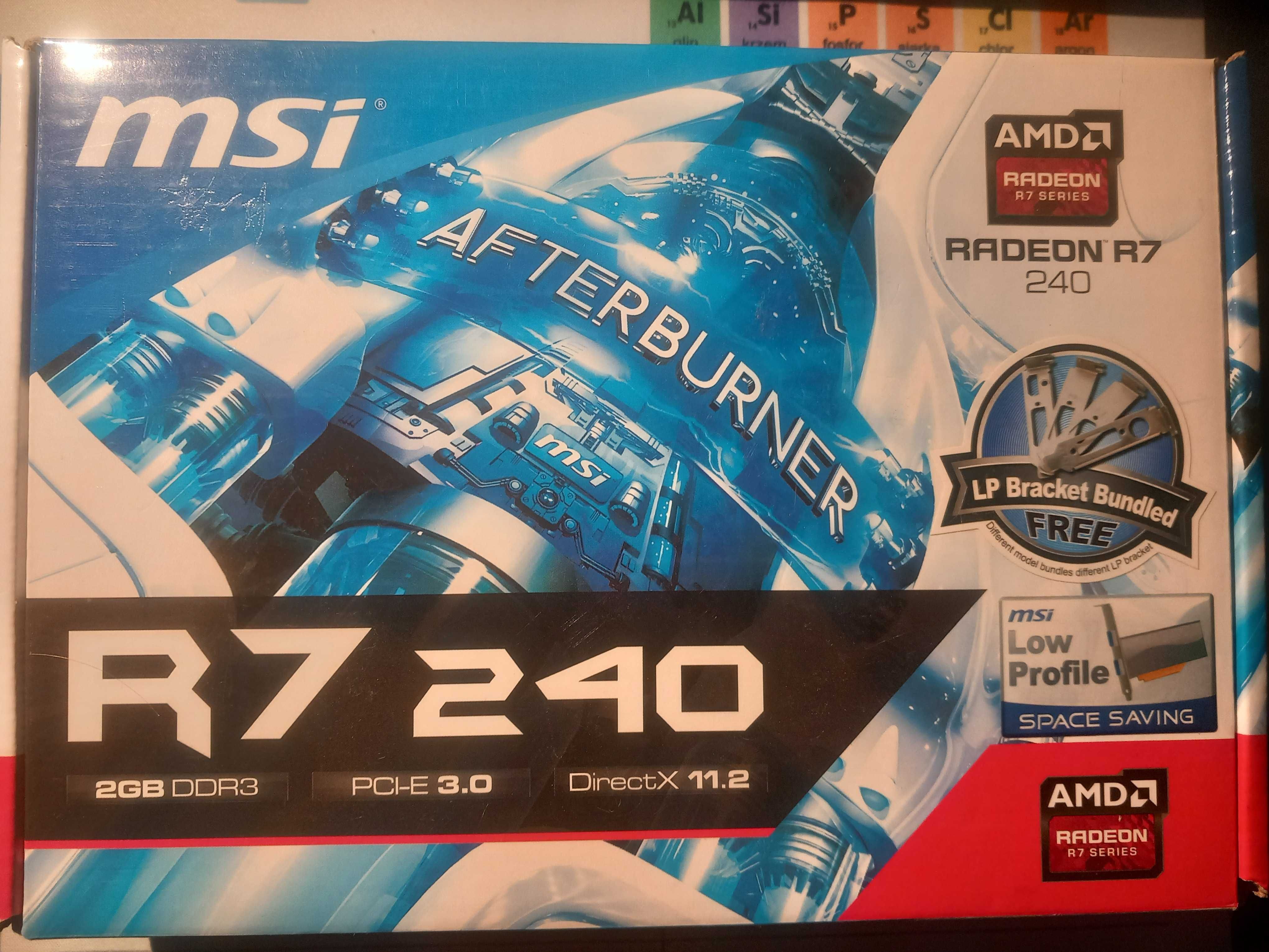 Karta graficzna MSI RADEON R7 240 2GD3 LP 2GB DDR3